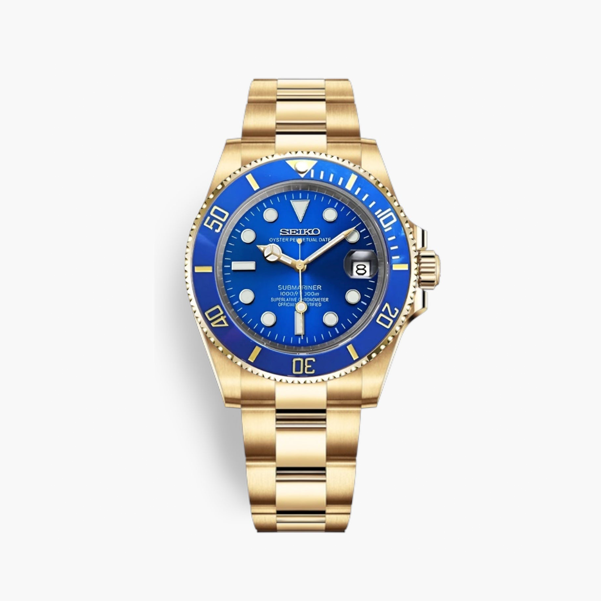 Seikomariner Blue Gold